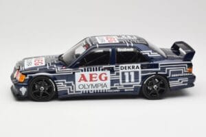 Mercedes 190E 2.5-16 EVO 1 W201 Team Snobeck #11 D. Snobeck DTM 1989 Minichamps 1:18 155893611 Diecast - image 3 of 6