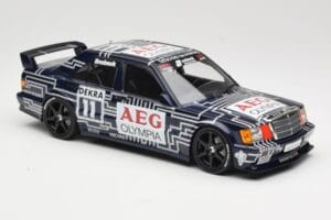 Mercedes 190E 2.5-16 EVO 1 W201 Team Snobeck #11 D. Snobeck DTM 1989 Minichamps 1:18 155893611 Diecast - image 4 of 6
