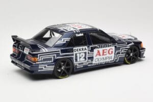 Mercedes 190E 2.5-16 EVO 1 W201 Team Snobeck #12 A. Cudini DTM 1989 Minichamps 1:18 155893612 Diecast - image 2 of 6