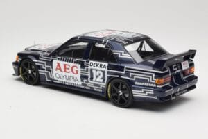 Mercedes 190E 2.5-16 EVO 1 W201 Team Snobeck #12 A. Cudini DTM 1989 Minichamps 1:18 155893612 Diecast - image 5 of 6