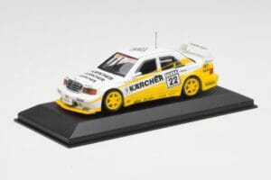 Mercedes 190E 2.5-16 Evo 2 W201 #22 MS Kärcher Schmickler DTM 1990 Minichamps 1:43 13120 Diecast - image 2 of 4