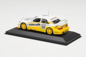 Mercedes 190E 2.5-16 Evo 2 W201 #22 MS Kärcher Schmickler DTM 1990 Minichamps 1:43 13120 Diecast - image 3 of 4