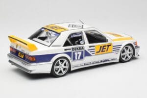 Mercedes 190E 2.5-16 EVO I W201 #17 Team MS-Jet J. van Ommen DTM 1990 Minichamps 1:18 155903617 Diecast - image 3 of 6