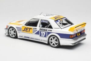 Mercedes 190E 2.5-16 EVO I W201 #17 Team MS-Jet J. van Ommen DTM 1990 Minichamps 1:18 155903617 Diecast - image 4 of 6