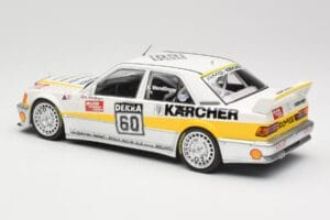 Mercedes 190E 2.5-16 EVO I W201 #60 Team AMG Mercedes K. Wendlinger DTM 1990 Minichamps 1:18 155903660 Diecast - image 4 of 6