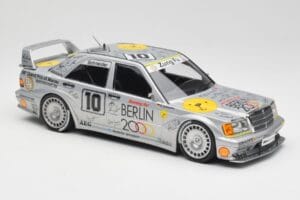 Mercedes 190E 2.5-16 EVO II W201 #10 Zung Fu B. Schneider Guia Race Macau 1992 Minichamps 1:18 155923610 Diecast - image 2 of 6
