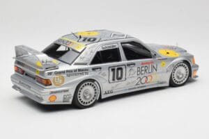 Mercedes 190E 2.5-16 EVO II W201 #10 Zung Fu B. Schneider Guia Race Macau 1992 Minichamps 1:18 155923610 Diecast - image 3 of 6