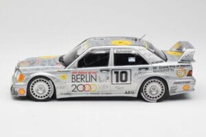 Mercedes 190E 2.5-16 EVO II W201 #10 Zung Fu B. Schneider Guia Race Macau 1992 Minichamps 1:18 155923610 Diecast - image 5 of 6