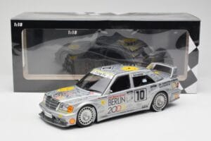 Mercedes 190E 2.5-16 EVO II W201 #10 Zung Fu B. Schneider Guia Race Macau 1992 Minichamps 1:18 155923610 Diecast - image 6 of 6