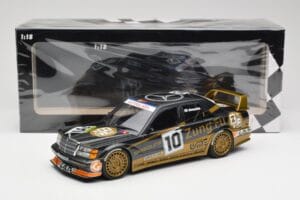 Mercedes 190E 2.5-16 EVO II W201 #10 Zung Fu N. Amorim Guia Race Macau 1991 Minichamps 1:18 155913610 Diecast - image 6 of 6