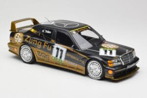 Mercedes 190E 2.5-16 EVO II W201 #11 K. Thiim Guia Race Macau 1991 Minichamps 1:18 155913611 Diecast - image 2 of 6