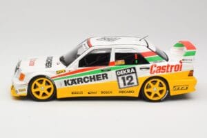Mercedes 190E 2.5-16 EVO II W201 #12 Team Mass Schons J. van Ommen DTM 1992 Minichamps 1:18 155923612 Diecast - image 5 of 6