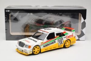 Mercedes 190E 2.5-16 EVO II W201 #12 Team Mass Schons J. van Ommen DTM 1992 Minichamps 1:18 155923612 Diecast - image 6 of 6