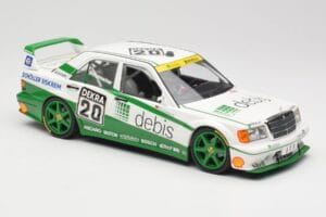 Mercedes 190E 2.5-16 EVO II W201 #20 Team Zakspeed M. Schumacher DTM 1991 Minichamps 1:18 155913620 Diecast - image 2 of 6