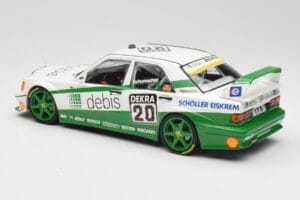 Mercedes 190E 2.5-16 EVO II W201 #20 Team Zakspeed M. Schumacher DTM 1991 Minichamps 1:18 155913620 Diecast - image 4 of 6