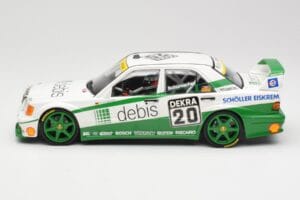 Mercedes 190E 2.5-16 EVO II W201 #20 Team Zakspeed M. Schumacher DTM 1991 Minichamps 1:18 155913620 Diecast - image 5 of 6