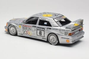 Mercedes 190E 2.5-16 EVO II W201 #6 Team AMG Mercedes K. Rosberg DTM 1992 Minichamps 1:18 155923606 Diecast - image 4 of 6