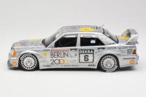 Mercedes 190E 2.5-16 EVO II W201 #6 Team AMG Mercedes K. Rosberg DTM 1992 Minichamps 1:18 155923606 Diecast - image 5 of 6