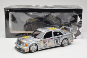 Mercedes 190E 2.5-16 EVO II W201 #6 Team AMG Mercedes K. Rosberg DTM 1992 Minichamps 1:18 155923606 Diecast - image 6 of 6