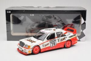 Mercedes 190E 2.5-16 EVO II W201 #78 Team AMG E. Lohr DTM 1991 Minichamps 1:18 155913678 Diecast - image 6 of 6