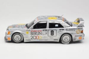 Mercedes 190E 2.5-16 EVO II W201 #8 Zung Fu E. Lohr Guia Race Macau 1992 Minichamps 1:18 155923608 Diecast - image 5 of 6