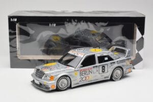 Mercedes 190E 2.5-16 EVO II W201 #8 Zung Fu E. Lohr Guia Race Macau 1992 Minichamps 1:18 155923608 Diecast - image 6 of 6
