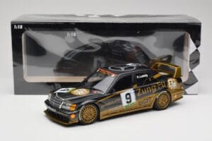 Mercedes 190E 2.5-16 EVO II W201 #9 Zung Fu K. Ludwig Guia Race Macau 1991 Minichamps 1:18 155913609 Diecast - image 6 of 6