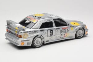 Mercedes 190E 2.5-16 EVO II W201 #9 Zung Fu K. Ludwig Guia Race Macau 1992 Minichamps 1:18 155923609 Diecast - image 3 of 6