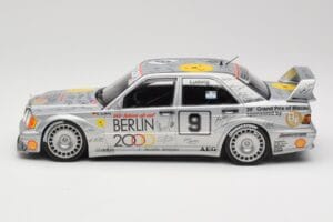Mercedes 190E 2.5-16 EVO II W201 #9 Zung Fu K. Ludwig Guia Race Macau 1992 Minichamps 1:18 155923609 Diecast - image 5 of 6
