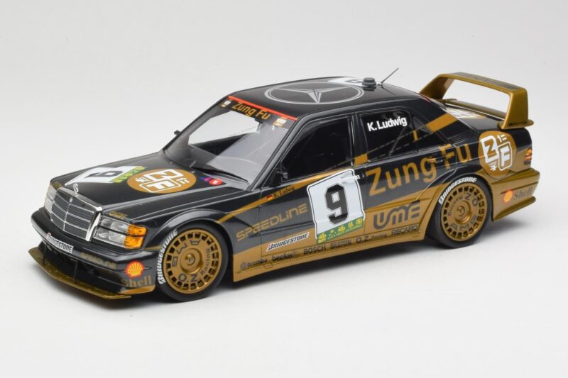 Mercedes 190E 2.5-16 EVO II W201 #9 Zung Fu K. Ludwig Guia Race Macau 1991 Minichamps 1:18 155913609 Diecast
