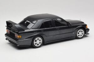Mercedes 190E W201 2.5-16 EVO 2 Black Metallic Minichamps 1:18 155036100 Diecast - image 2 of 6