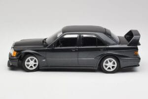 Mercedes 190E W201 2.5-16 EVO 2 Black Metallic Minichamps 1:18 155036100 Diecast - image 3 of 6