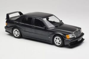 Mercedes 190E W201 2.5-16 EVO 2 Black Metallic Minichamps 1:18 155036100 Diecast - image 4 of 6