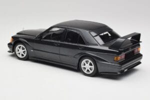 Mercedes 190E W201 2.5-16 EVO 2 Black Metallic Minichamps 1:18 155036100 Diecast - image 5 of 6