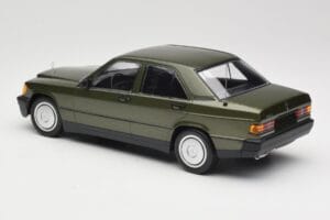 Mercedes 190E W201 Green Metallic Minichamps 1:18 155037001 Diecast - image 5 of 6