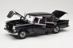 Mercedes 200 W110 Black Norev 1:18 183574 Diecast - image 2 of 8