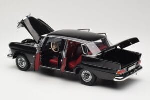 Mercedes 200 W110 Black Norev 1:18 183574 Diecast - image 5 of 8