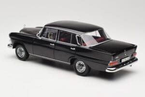 Mercedes 200 W110 Black Norev 1:18 183574 Diecast - image 7 of 8