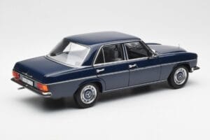 Mercedes 200 W114 Midnight Blue Dealer Edition Norev 1:18 B66040694 Diecast - image 3 of 8