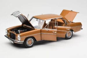 Mercedes 200 W115 Bycane Gold Dealer Edition Norev 1:18 B66040665 Diecast - image 2 of 8