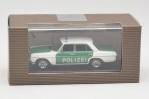 Mercedes 200 W115 Police Minichamps 1:43 400034090 Diecast - image 4 of 4