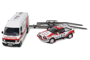 Mercedes 208D + Toyota Celica ST165 Gr.A RAC Safari 1990 Otto 1:18 OT480 Resin - image 3 of 4