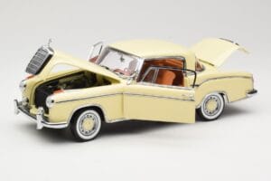 Mercedes 220 SE W128 Coupe Beige Sun Star 1:18 3562 Diecast - image 2 of 8
