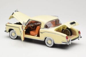 Mercedes 220 SE W128 Coupe Beige Sun Star 1:18 3562 Diecast - image 5 of 8