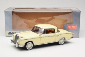Mercedes 220 SE W128 Coupe Beige Sun Star 1:18 3562 Diecast - image 8 of 8