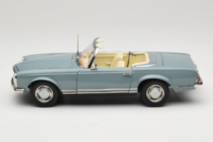 Mercedes 230 SL W113 Horizon Blue Norev 1:18 183992 Diecast - image 4 of 9