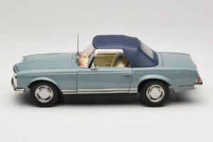 Mercedes 230 SL W113 Horizon Blue Norev 1:18 183992 Diecast - image 5 of 9