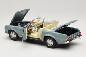 Mercedes 230 SL W113 Horizon Blue Norev 1:18 183992 Diecast - image 6 of 9
