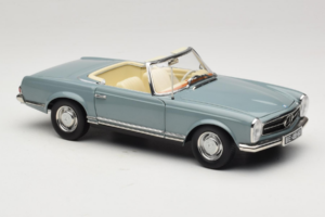Mercedes 230 SL W113 Horizon Blue Norev 1:18 183992 Diecast - image 7 of 9