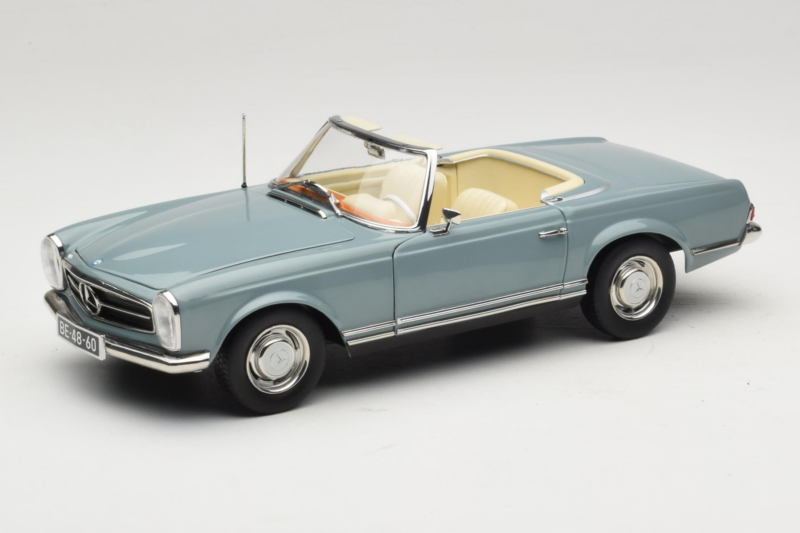 Mercedes 230 SL W113 Horizon Blue Norev 1:18 183992 Diecast